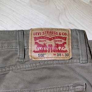Levi’s 502 Regular Taper fit jeans 38x30 Tan